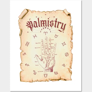 Palmistry Posters and Art